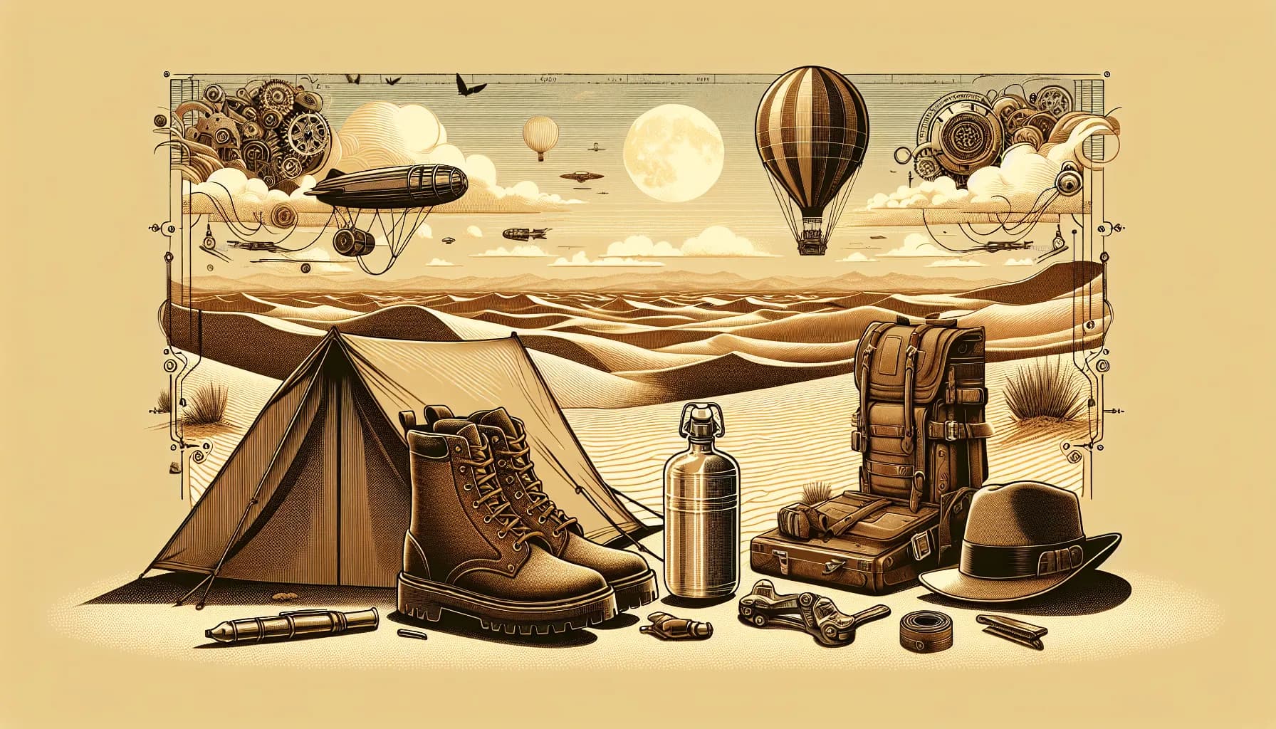 Essentials for an adventure across the skies and beyond