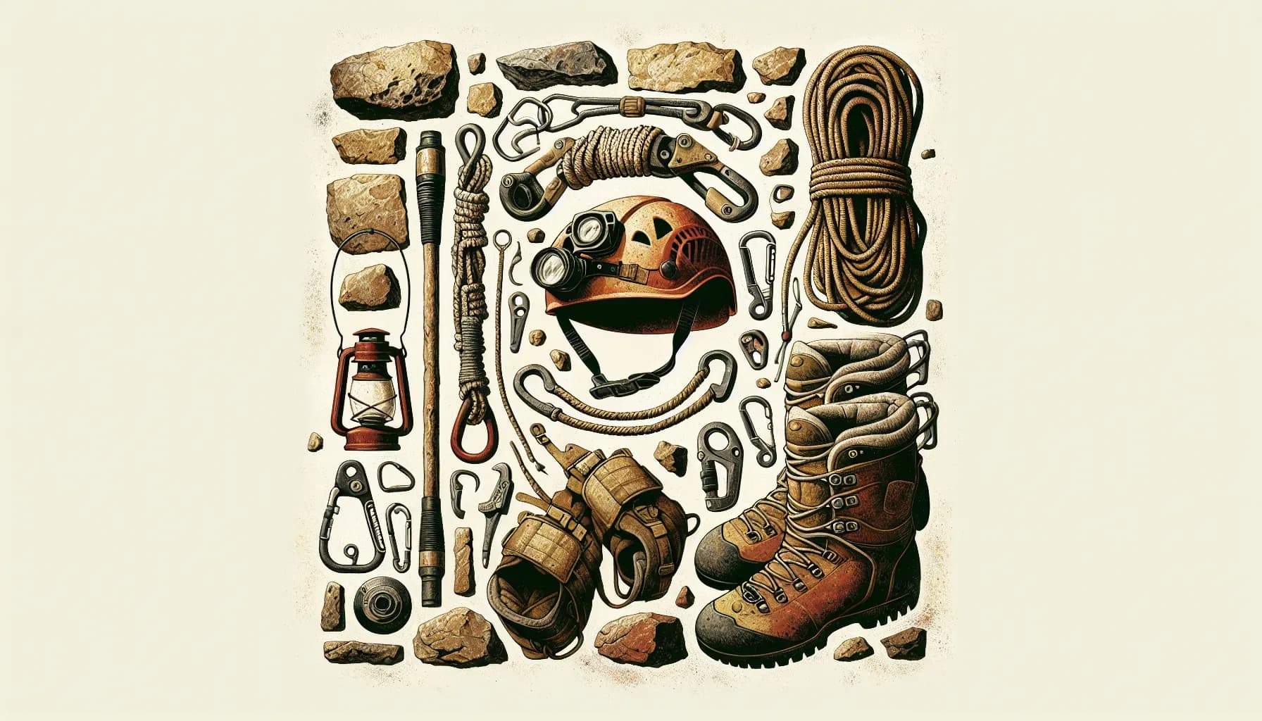 Essentials for an adventurer: gear that tells a story of countless treks and trails