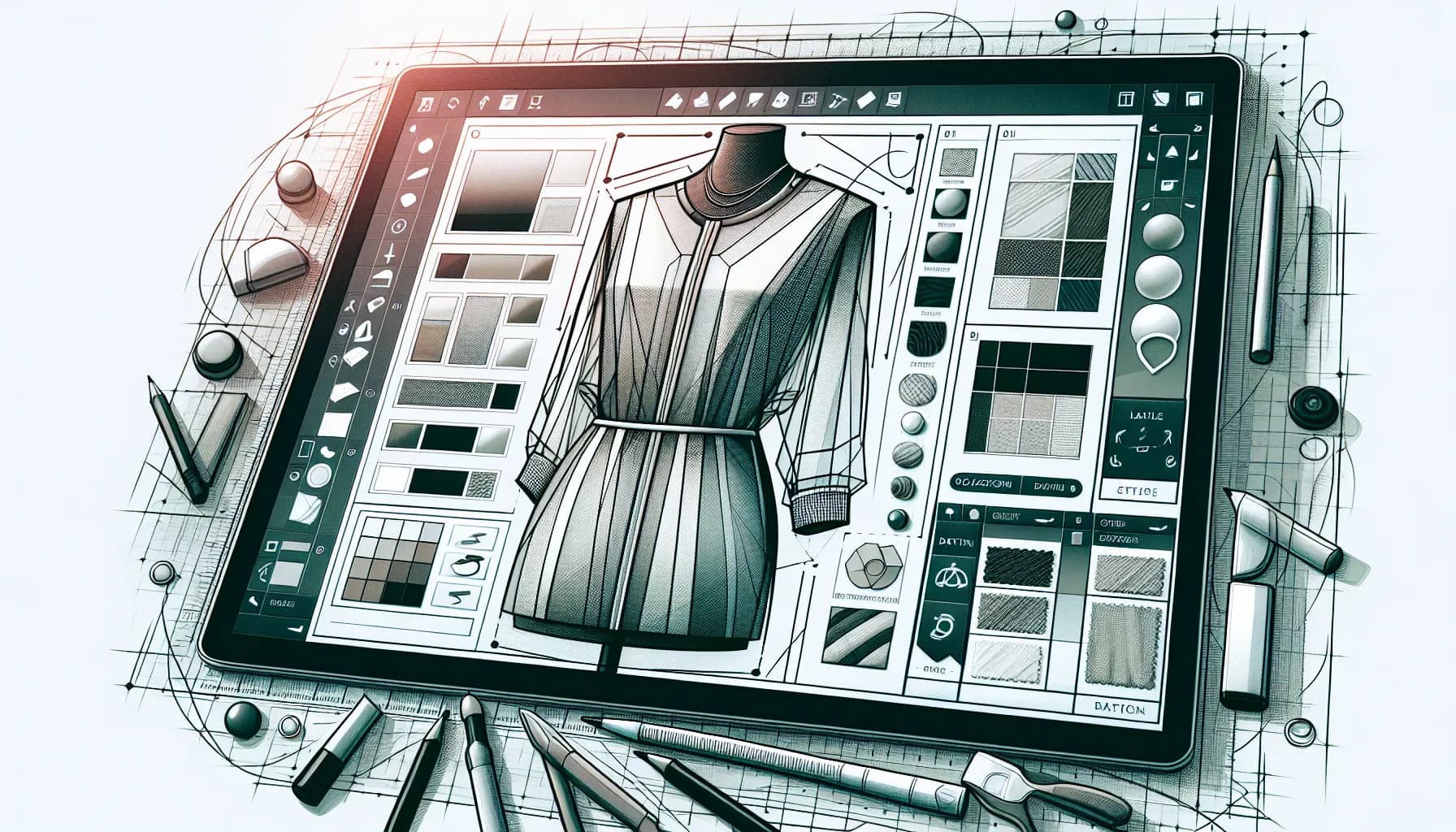 Fashion design meets modern technology: Crafting the future of apparel on a digital canvas