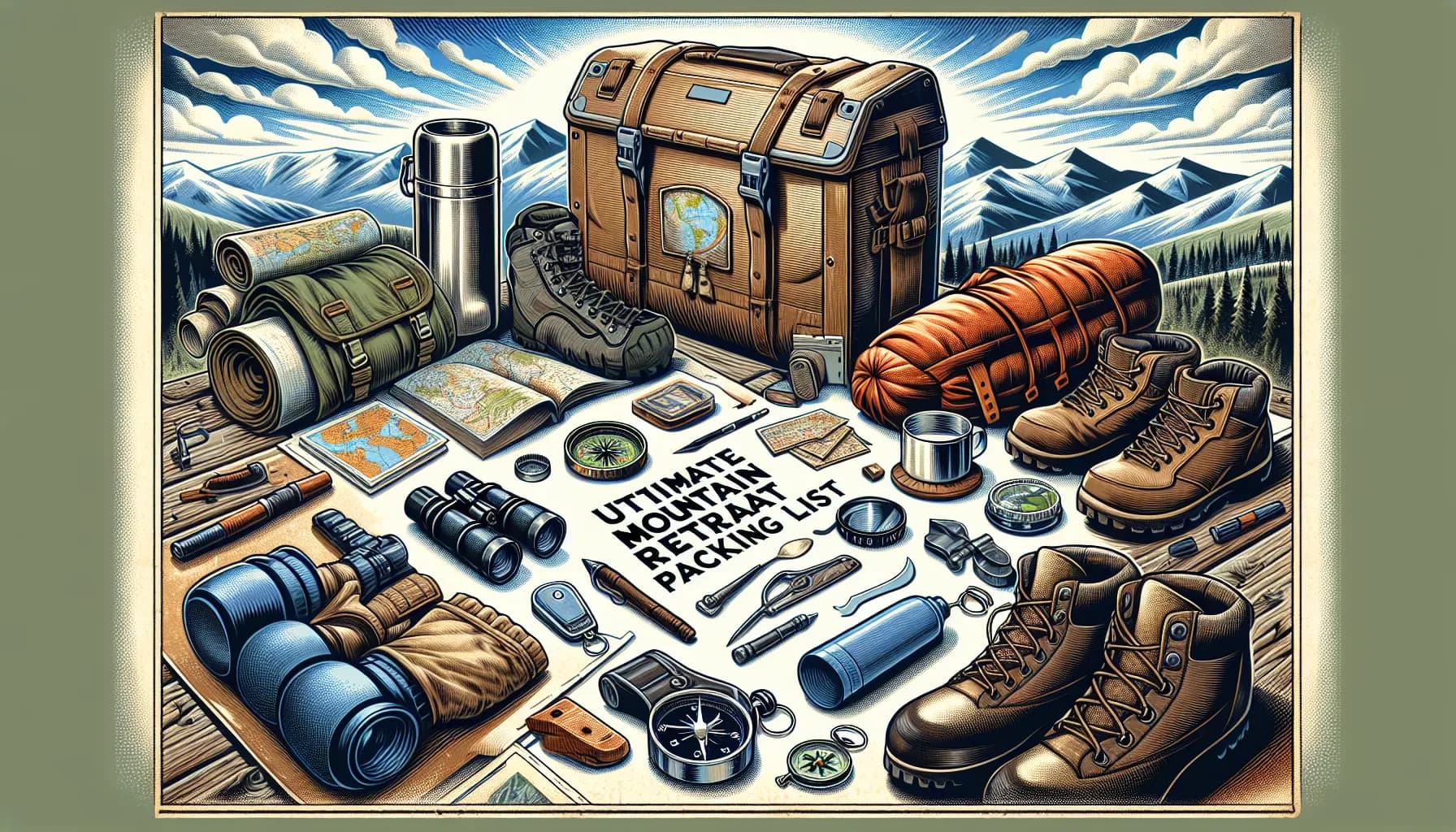 Essentials unpacked for the ultimate wilderness adventure